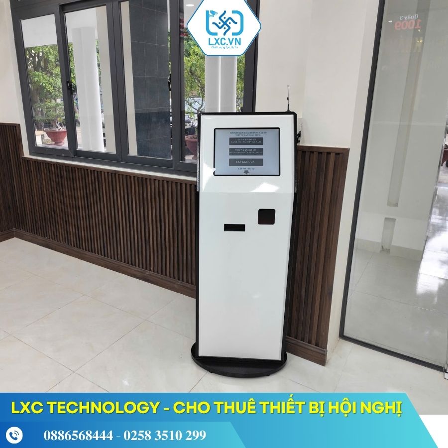 Kiosk Lấy Số Thứ Tự Cảm Ứng Touchscreen PR-1501PC | Giải Pháp Xếp Hàng Tự Động Hiện Đại